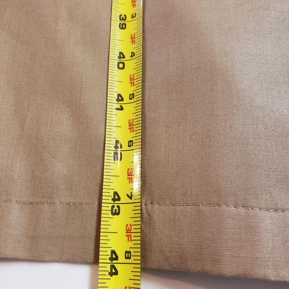 Vintage Misty Harbor Trench Wrap coat size 12US single breast Khaki mid calf - Picture 10 of 16